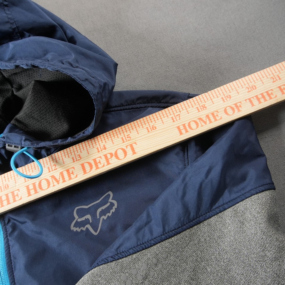Fox Active Racing Active 1/4 Zip Hooded Everyday Men Jacket MTB Gym Racing M - Picture 5 of 16